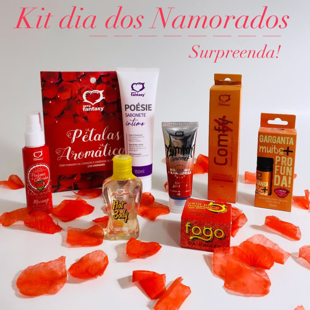 Kit Dia dos Namorados - 2024 - Bazar do Prazer l Distribuidora Sex Shop