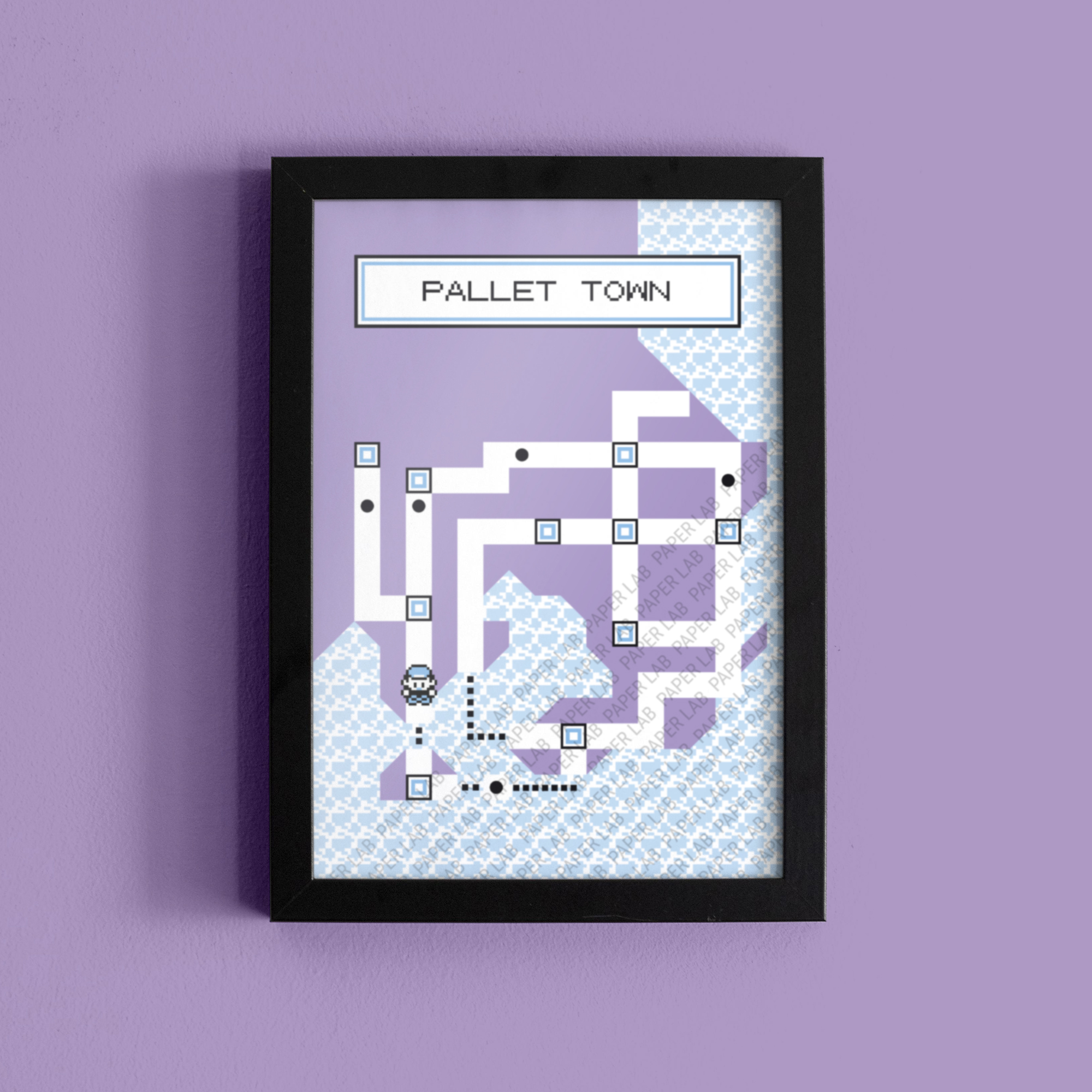 Kanto Lab Mapa Pokemon Kanto Rotulado Pokemon Kanto Routes