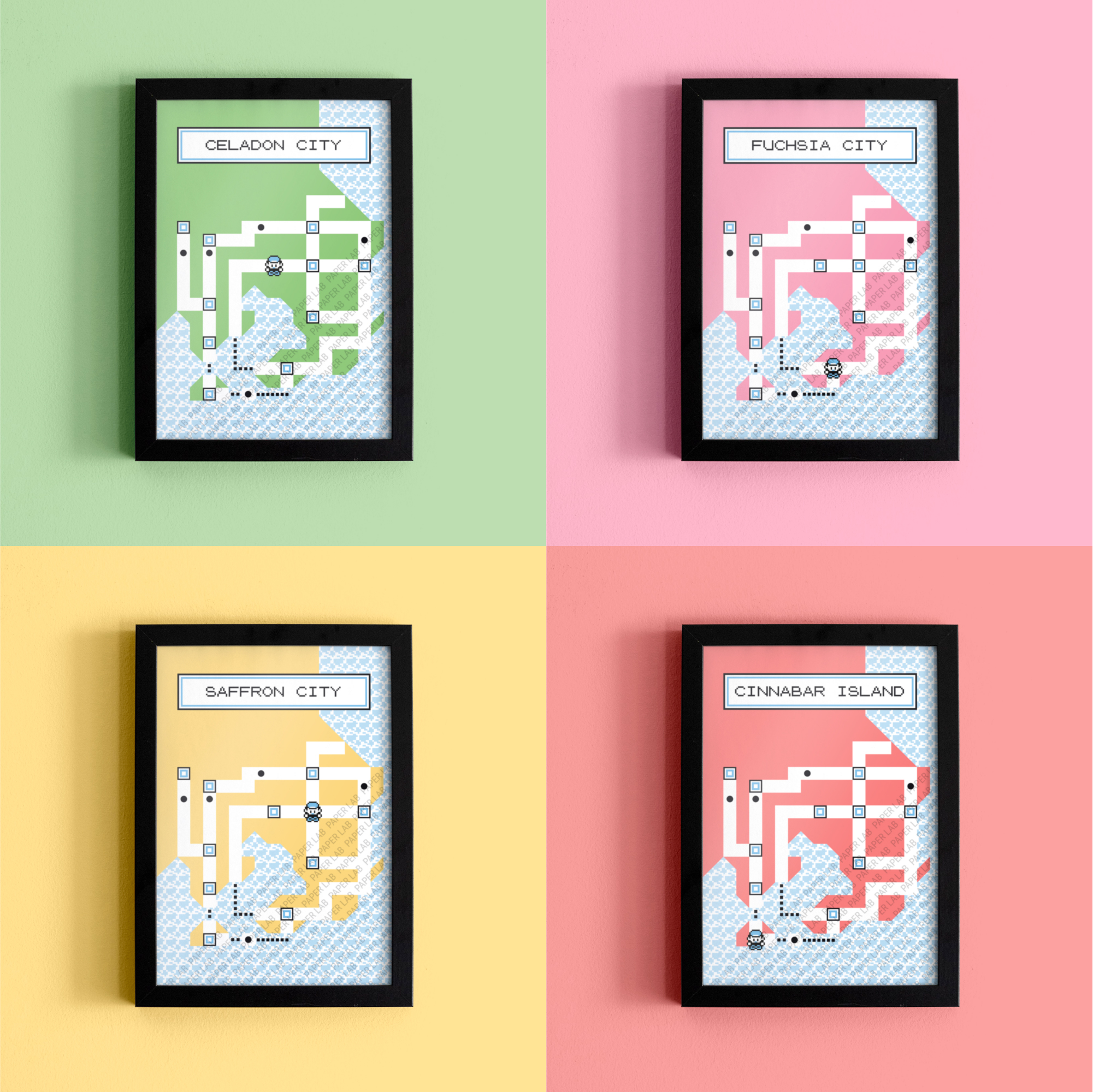 Kanto Lab Kanto Map English