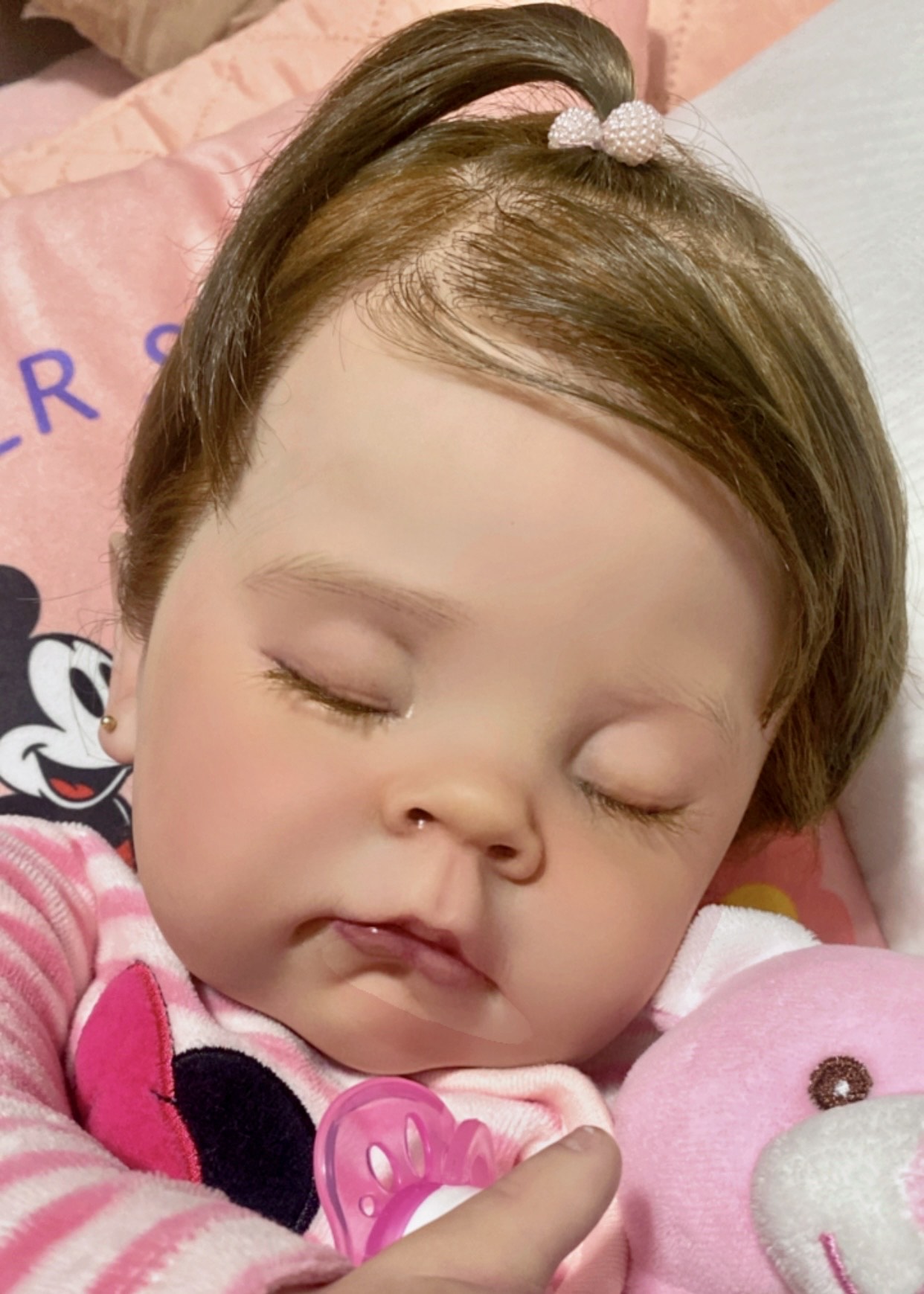 BEBÊ REBORN MEGA REALISTA LENITA TODA EM SILICONE BEBEZINHO QUASE REAL -  Maternidade Mundo Baby Reborn