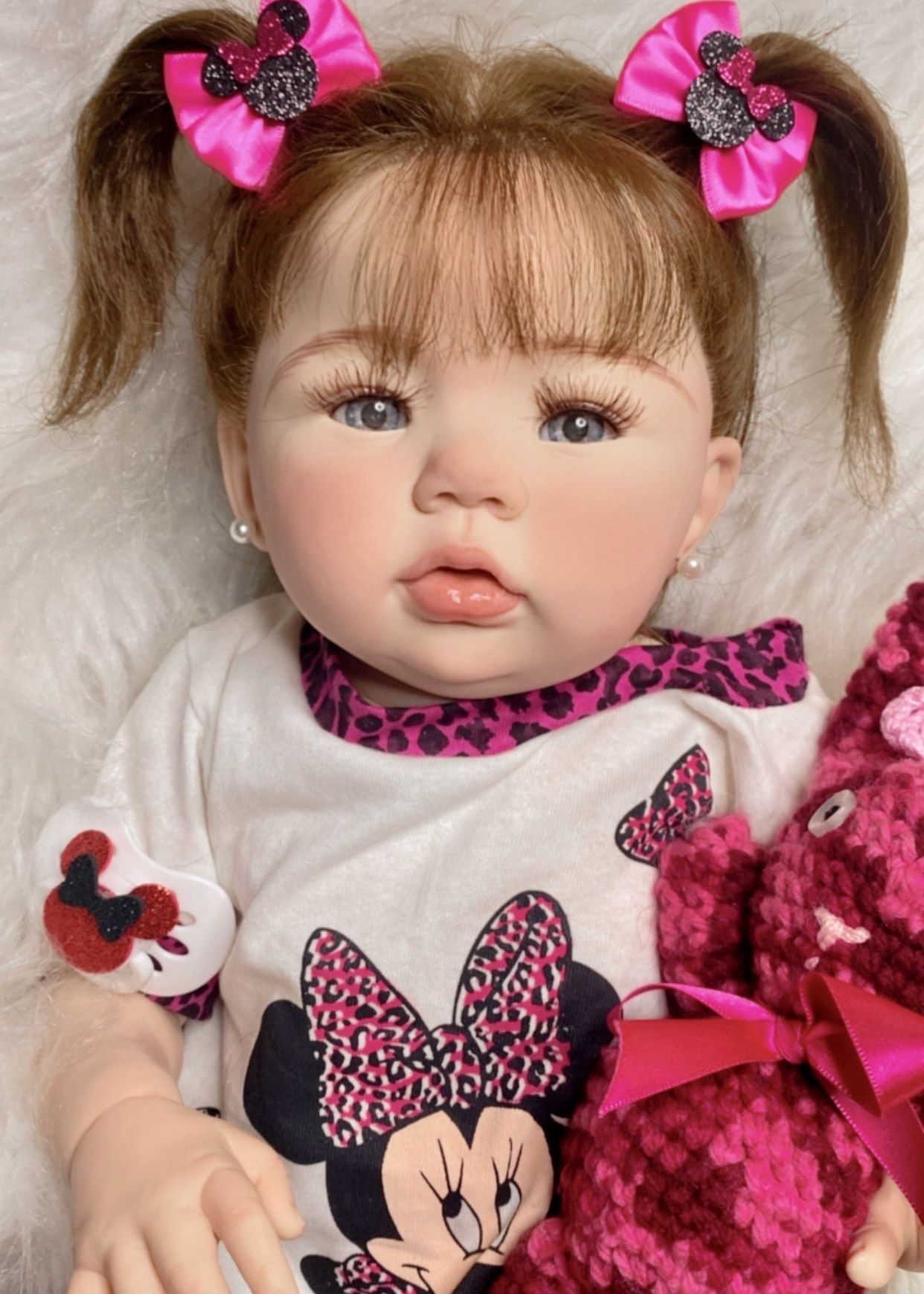 BEBÊ REBORN MEGA REALISTA LENITA TODA EM SILICONE BEBEZINHO QUASE REAL -  Maternidade Mundo Baby Reborn