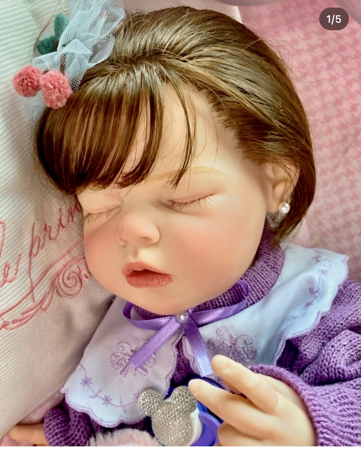 BEBÊ REBORN MEGA REALISTA TODA EM SILICONE ARIANNE COLEÇÃO NOVA