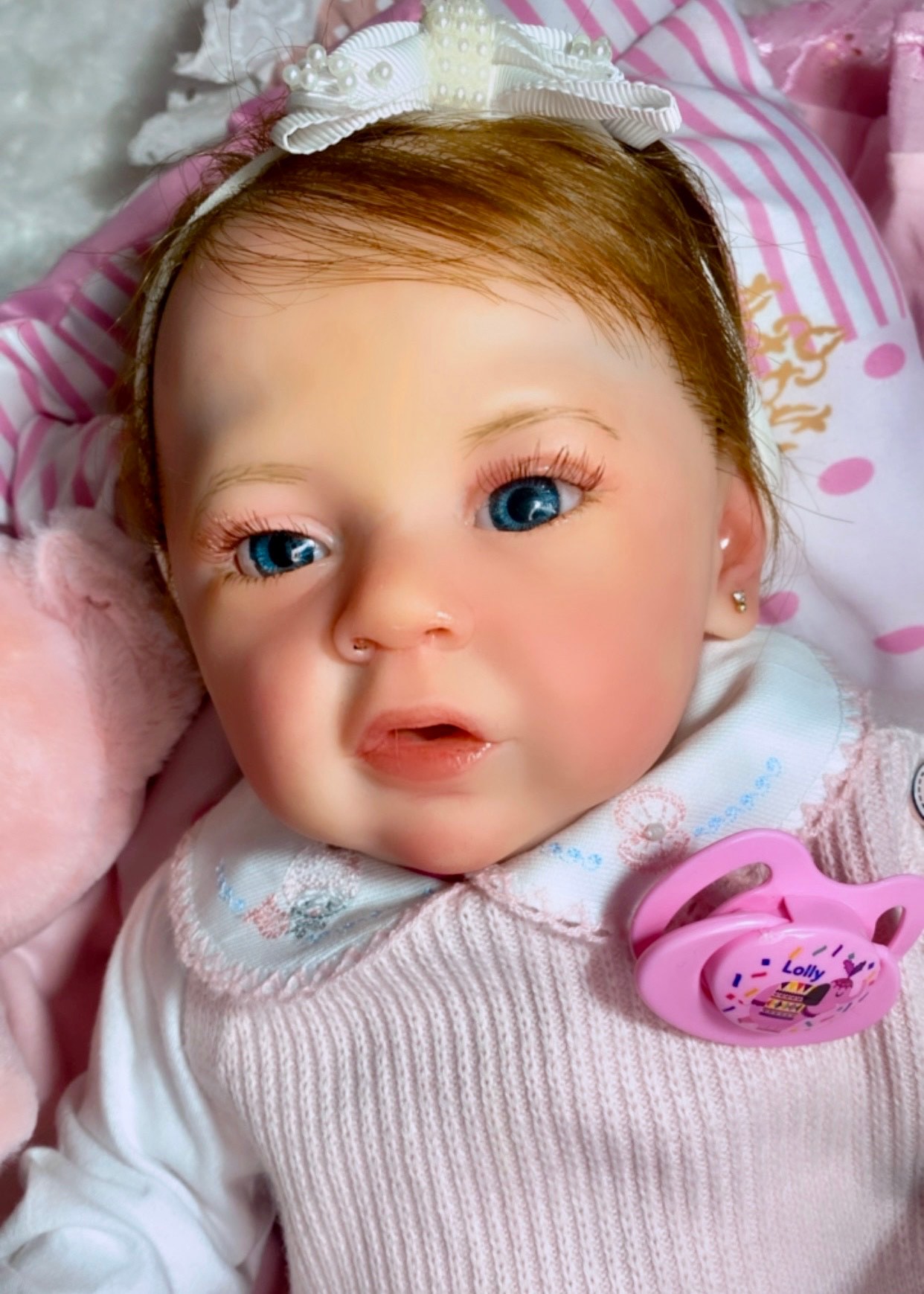 BEBÊ REBORN MEGA REALISTA TODA EM SILICONE ARIANNE COLEÇÃO NOVA