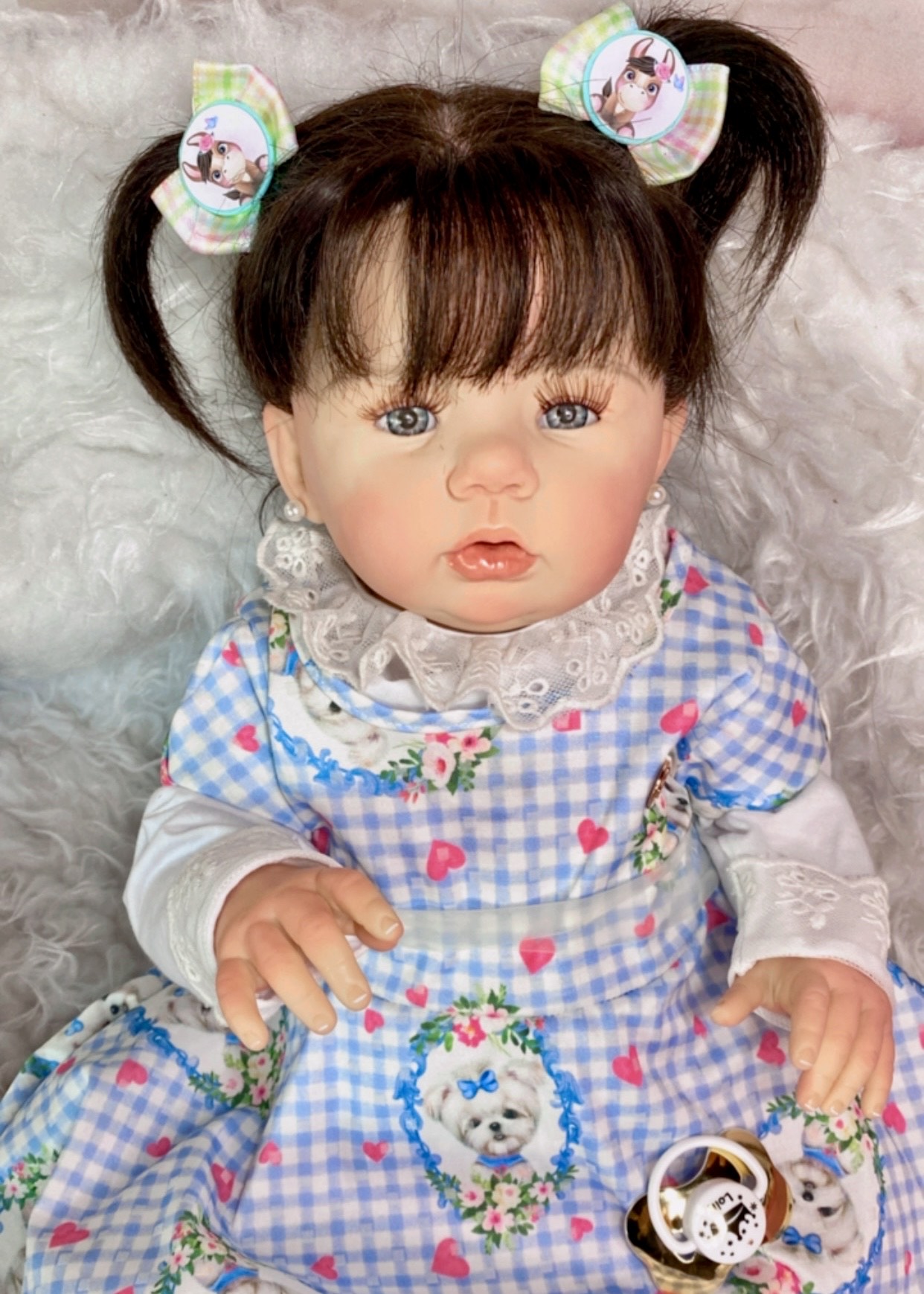 Boneca Bebê Reborn Aurora - Alana Babys