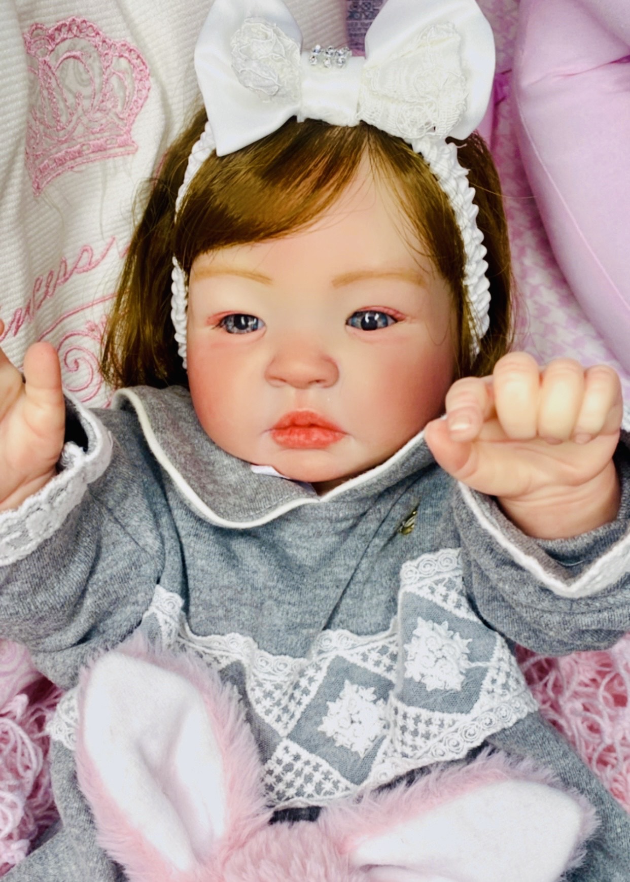 BAOERYAA bebe reborn menina - Reborn Baby realista,Bebê reborn de