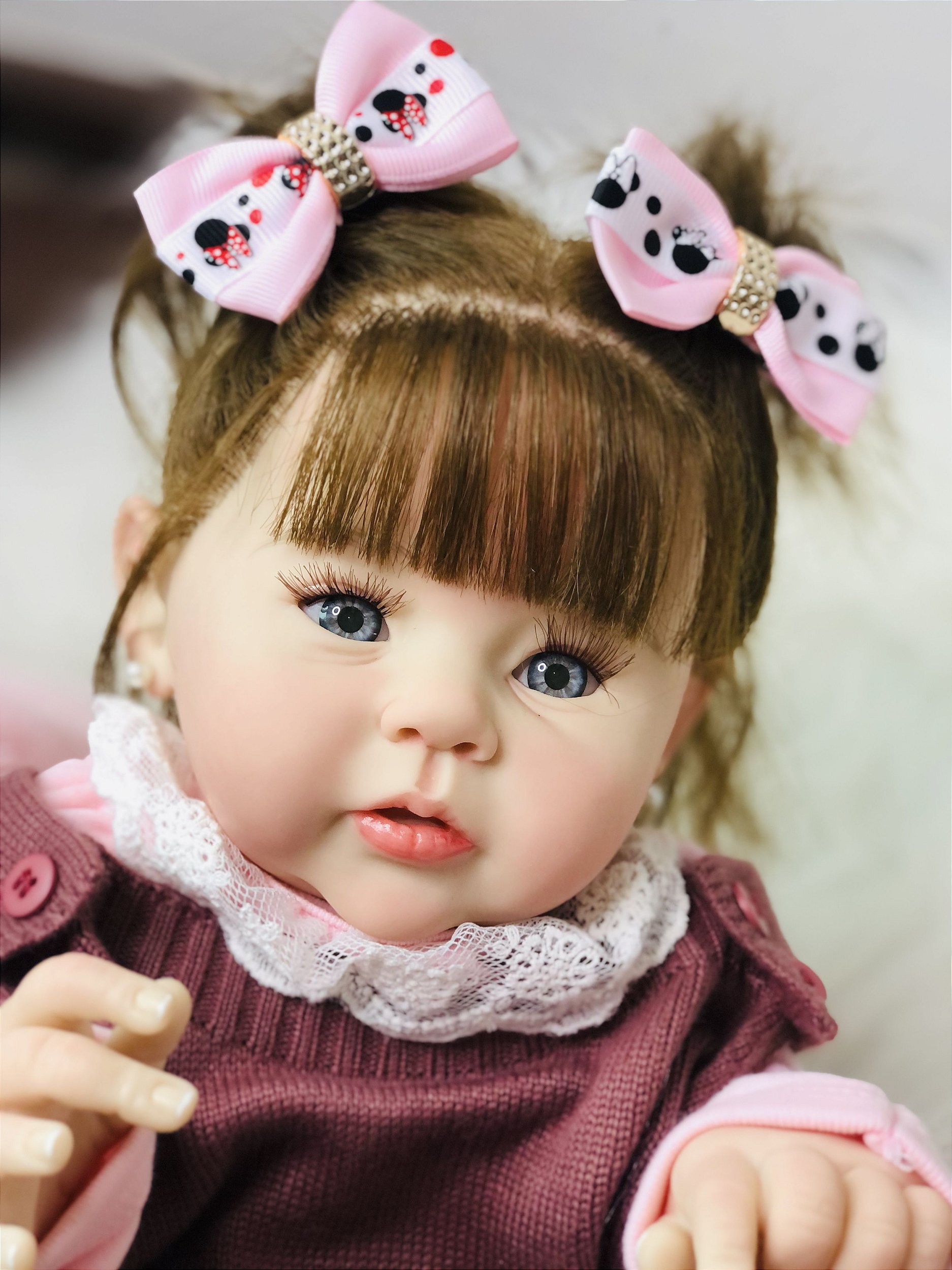 Boneca Bebê Reborn Menino Bernardo 100%Silicone - Loja Expresso