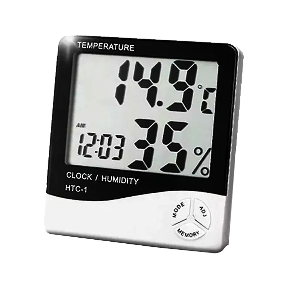Relógio Digital Barométrico, Medidor De Temperatura E Umidade