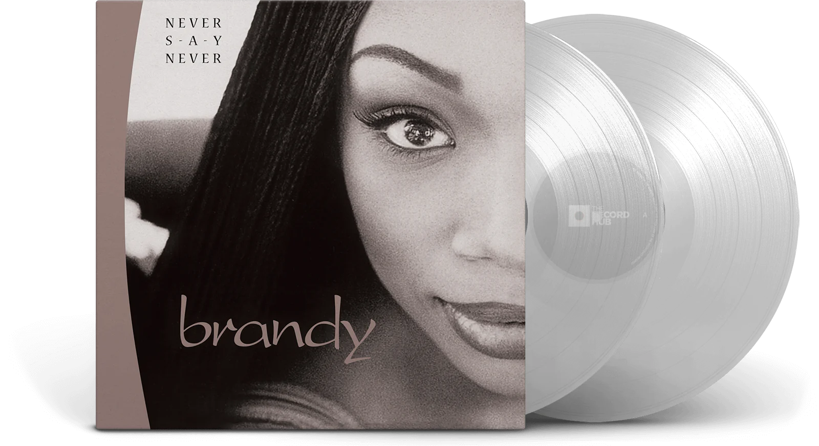 BRANDY Never Say Never LP 2x Clear Fábrica Onze