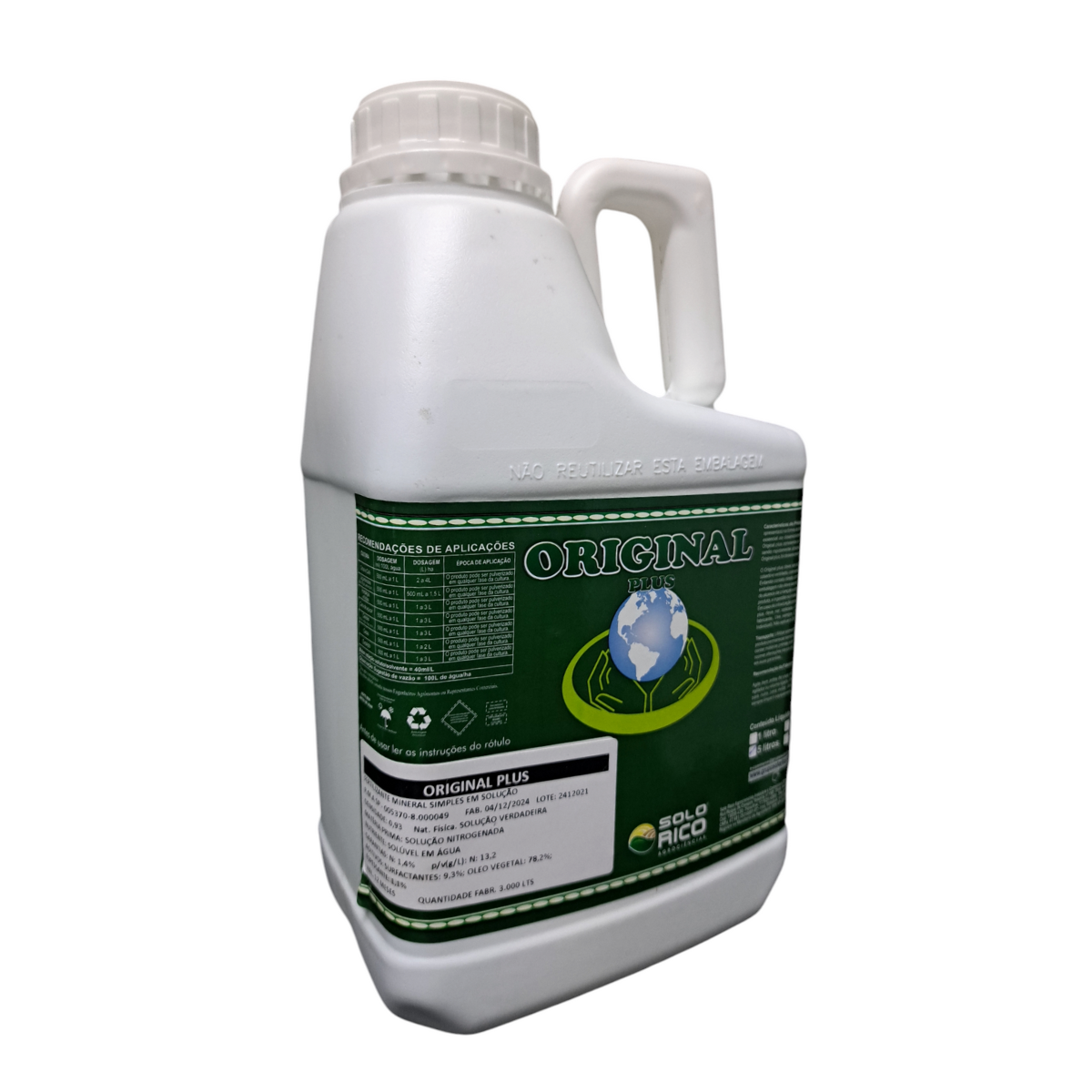 Óleo De Neem Inseticida - Original Plus Galão 5L - AgrícolaShop