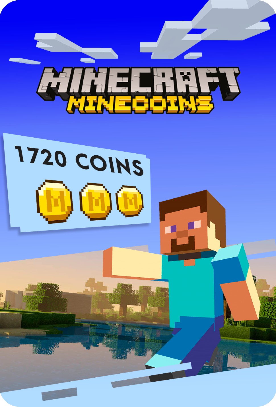 Minecraft: Pacote de Minecoins: 1720 Moedas