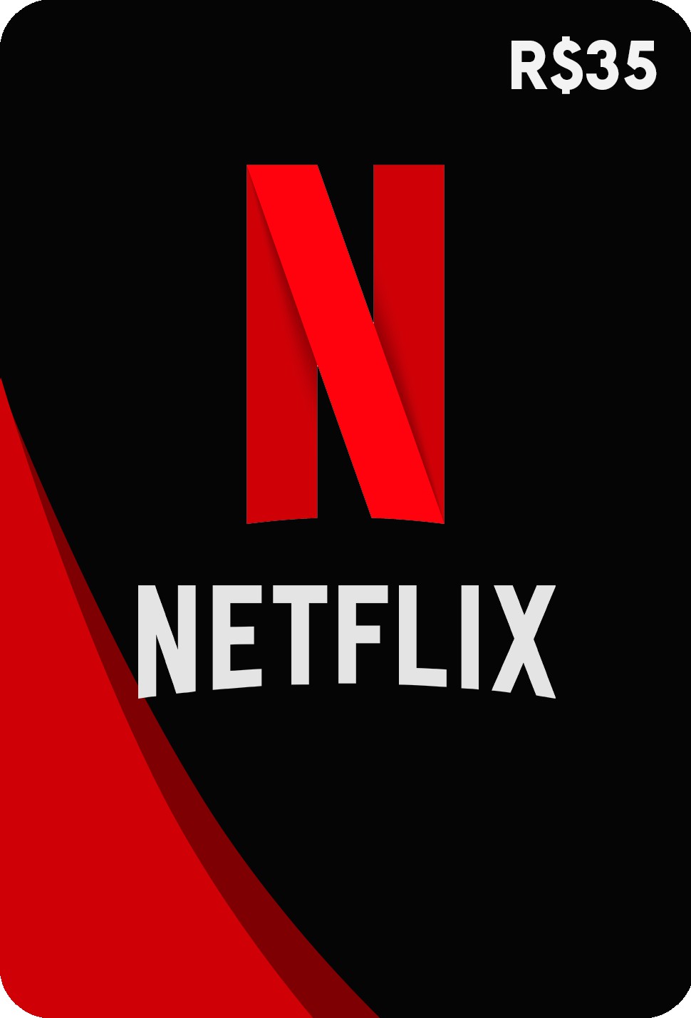 Gift Card Assinatura Netflix R$35 - Envio Digital - Gift Card Online