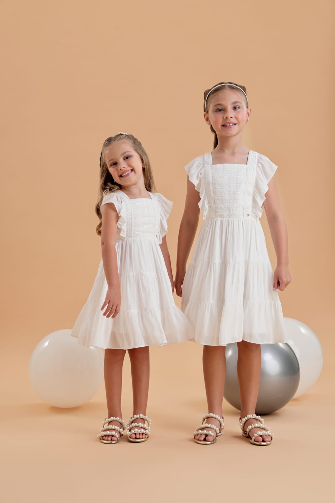 Vestido batizado cheap petit cherie