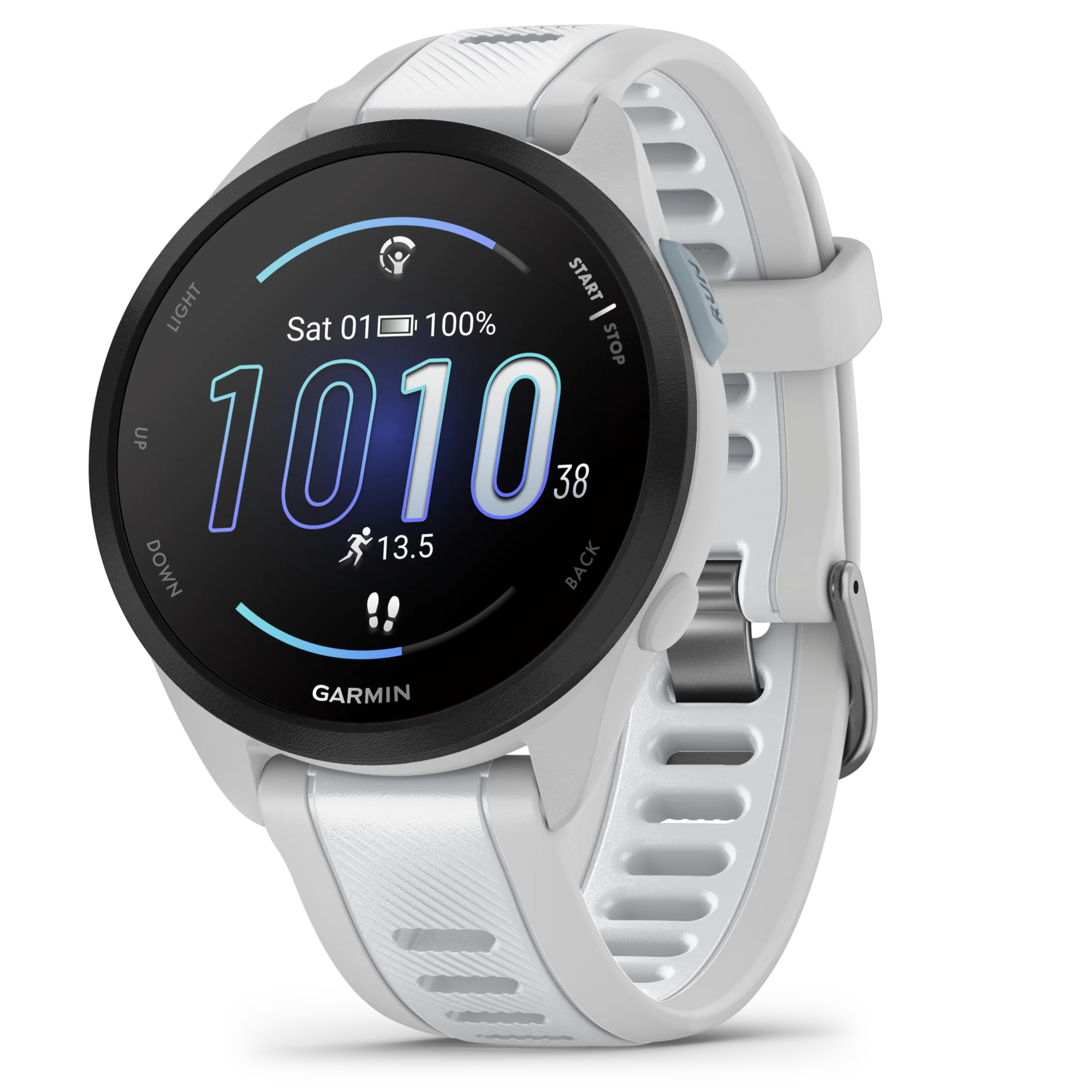 Relógio Monitor Cardíaco Garmin Forerunner 165 AMOLED Branco