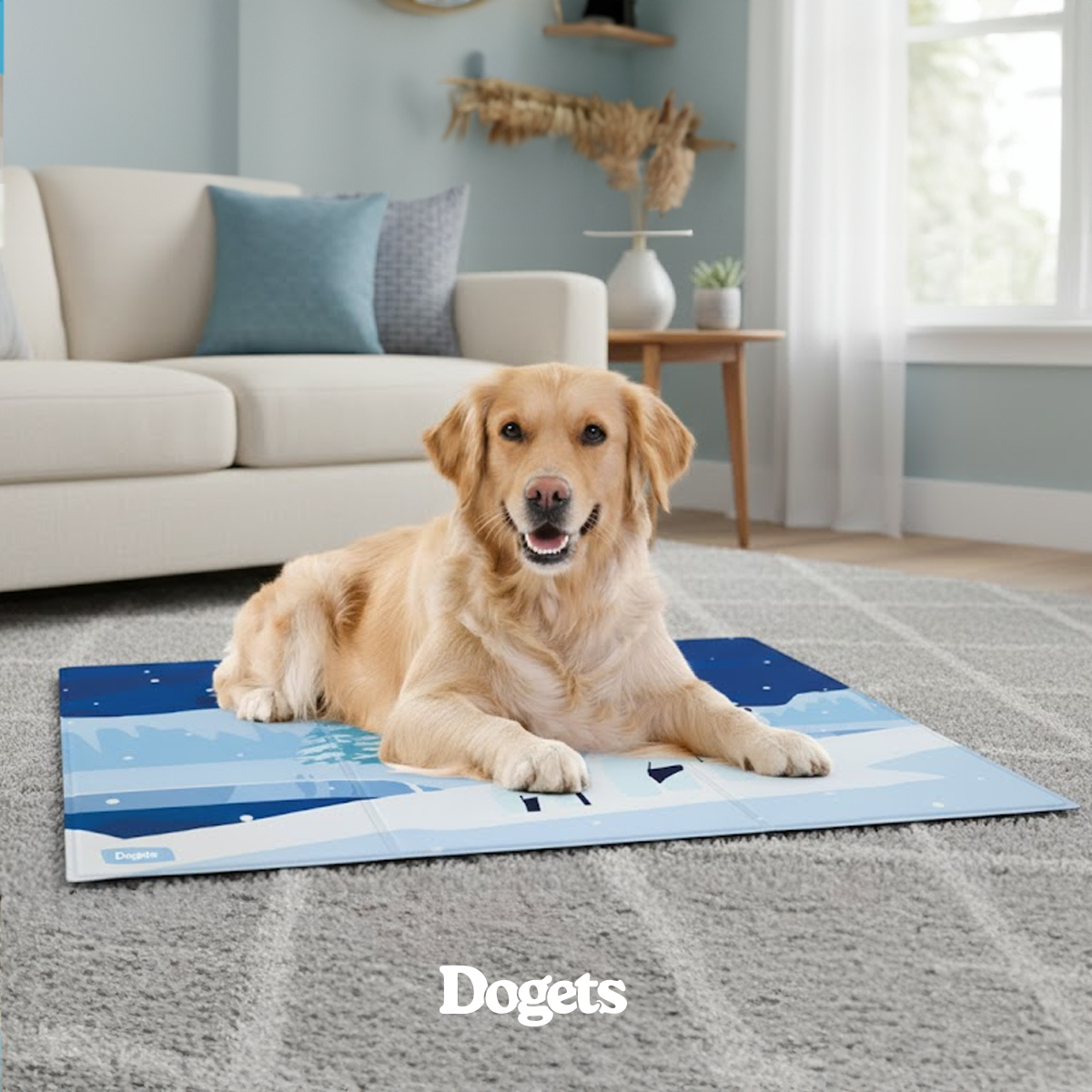 Tapete Gelado Pet Refrescante 110x70 Cachorro Gato FreskoGets