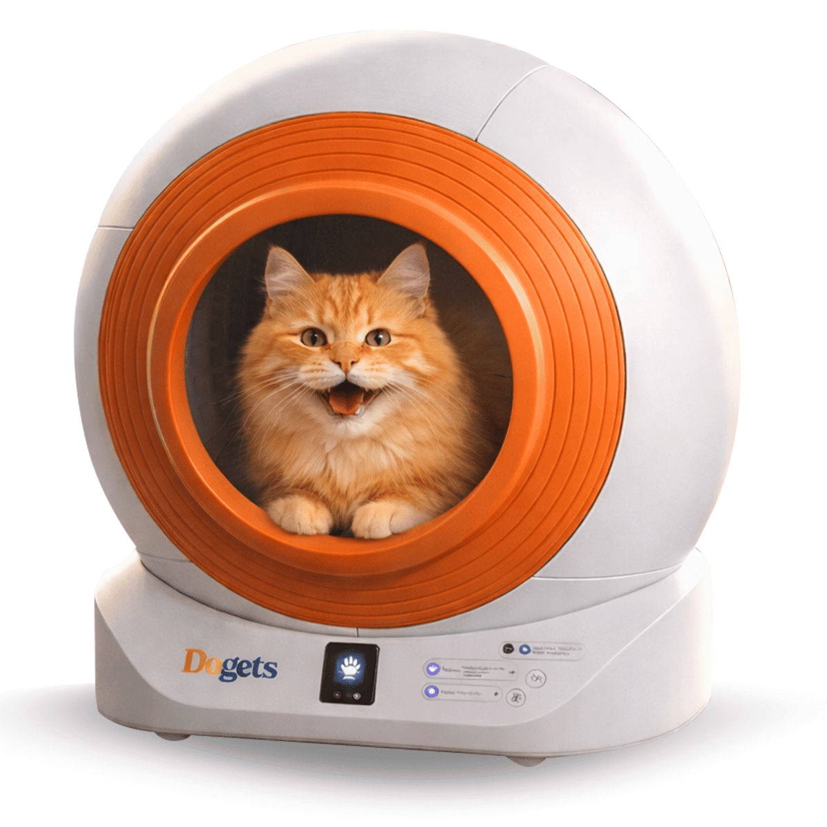 gatoです。 Caixa de Areia Inteligente Automática Autolimpante Com Aplicativo