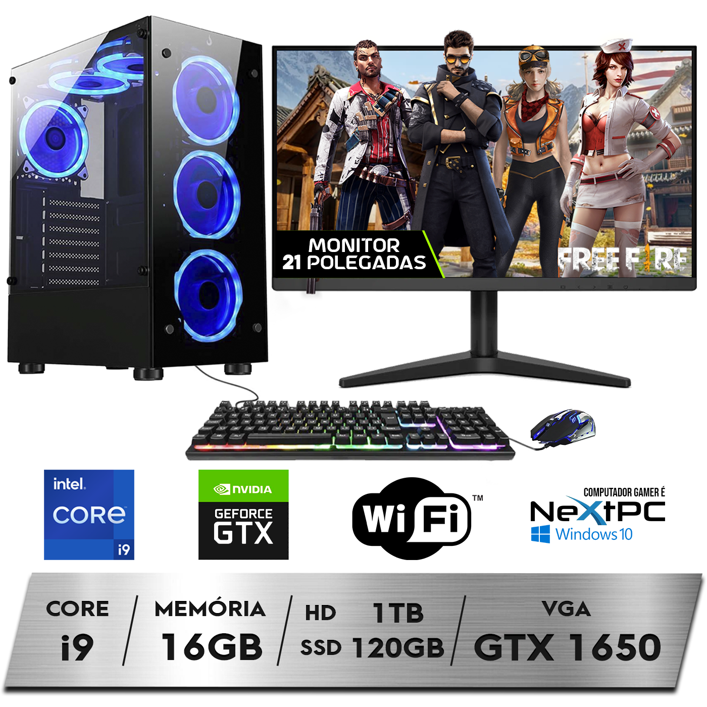 PC Gamer: Melhor preço em Computadores. Entrega grátis!