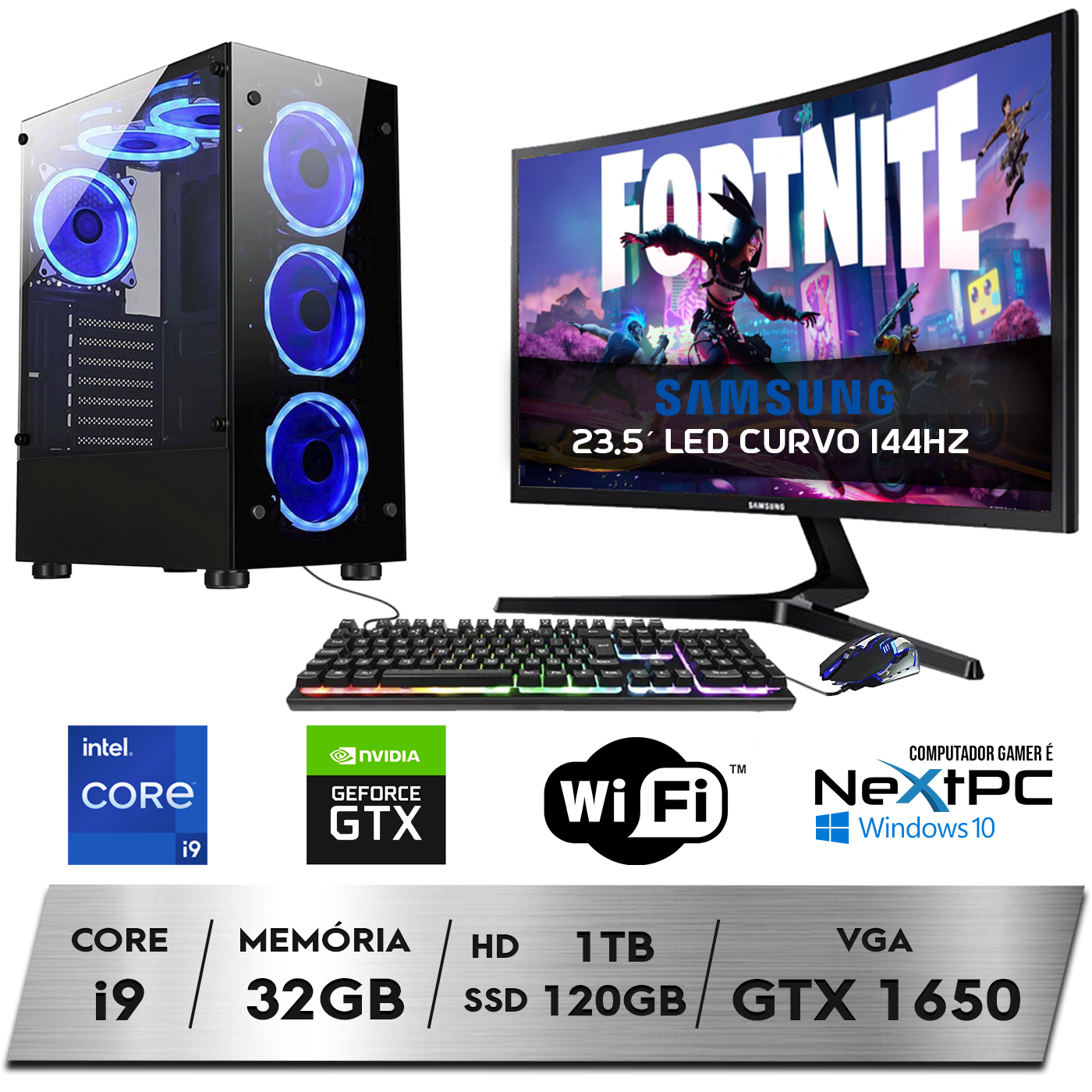 PC Gamer Completo Intel Core i9-11900F 11º Geração 32GB Nvidia GTX1650 -  NextPC, pc gamer completo - thirstymag.com