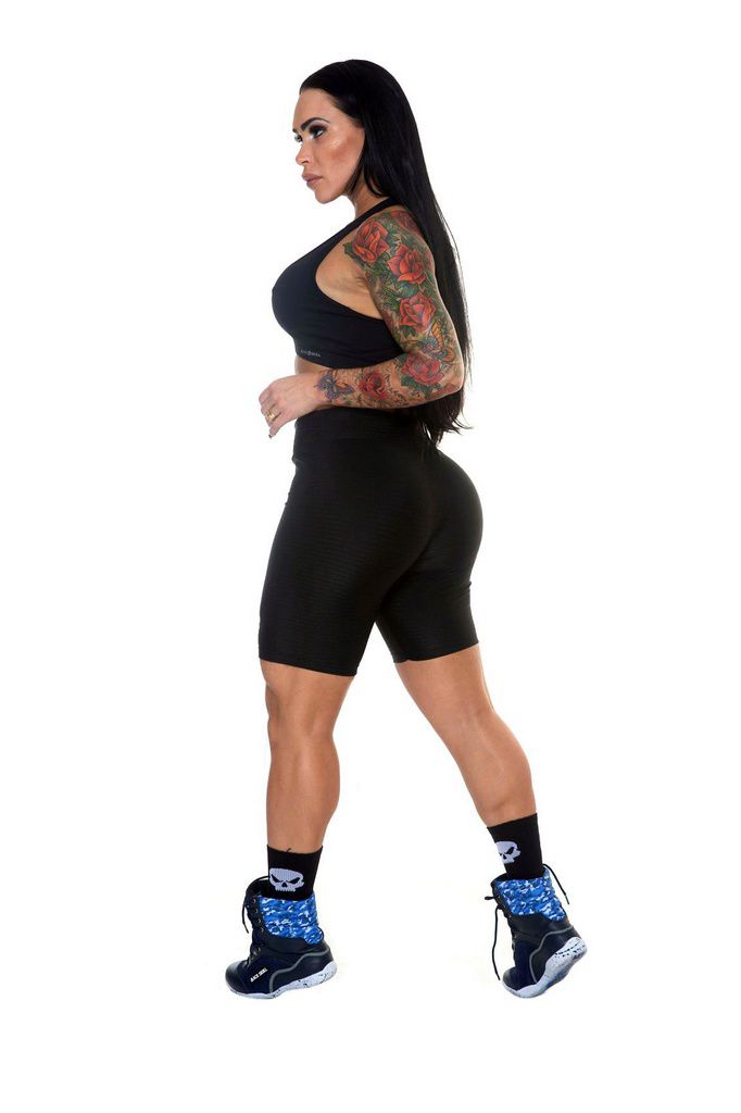 Leggings curtos mulheres biker shorts workout gym leggings esporte