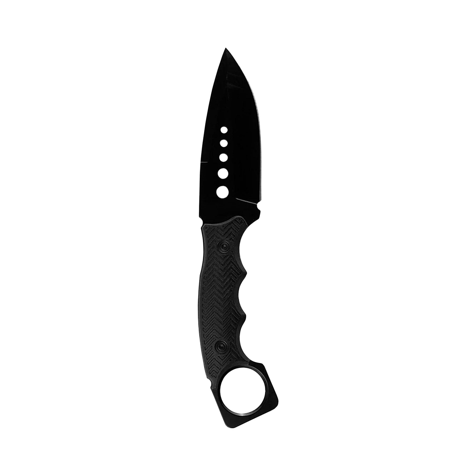 Faca Inerte Faca Instinct Preta - Invictus - Artigos Militares, Pesca e Camping