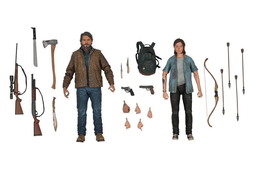 The Last of Us Joel and Ellie 1/9 Scale Statue Set