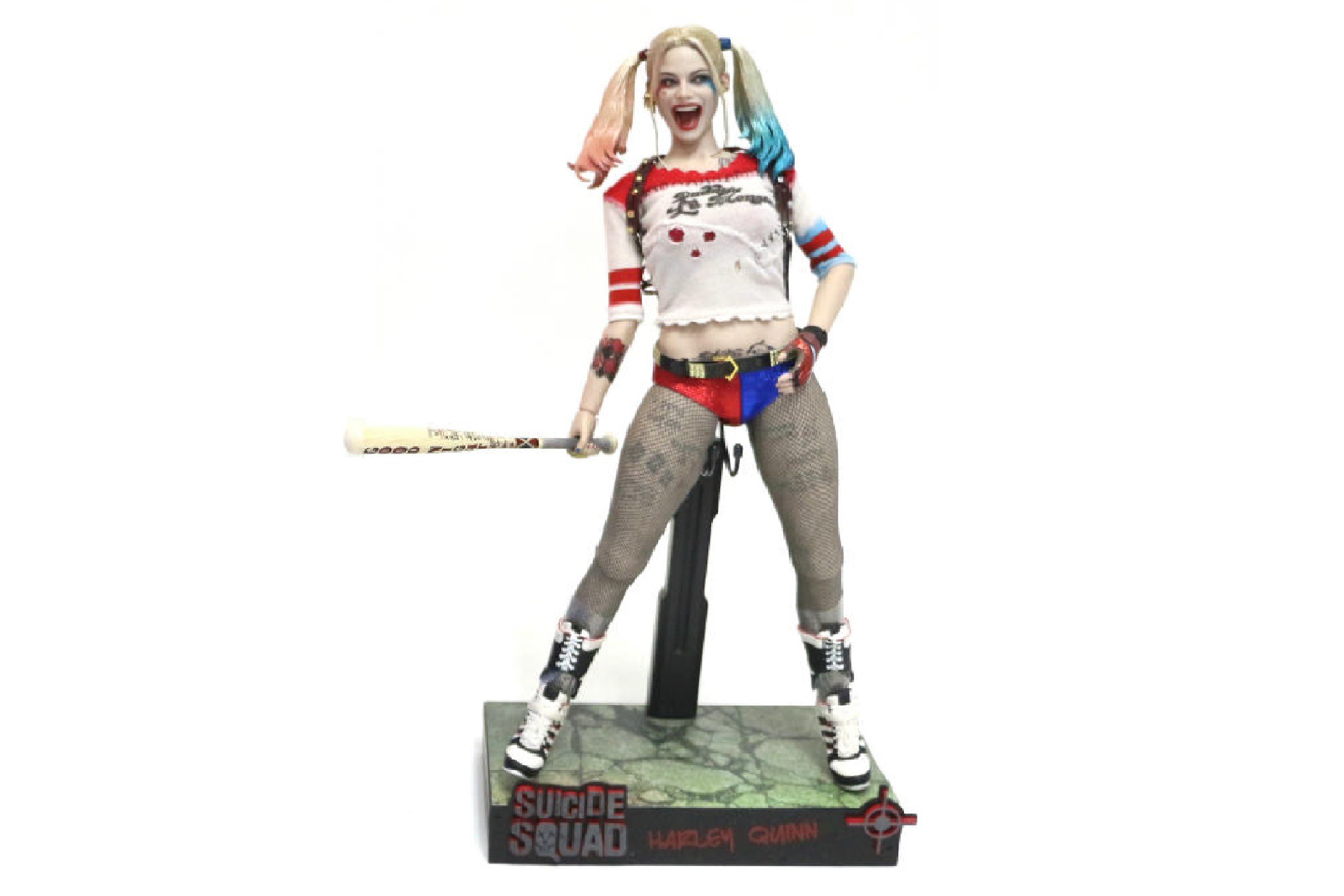 Boneca ARLEQUINA Doll Harley Quinn Esquadrão Suicida - HOT TOYS - Suicide  Squad - Unboxing 