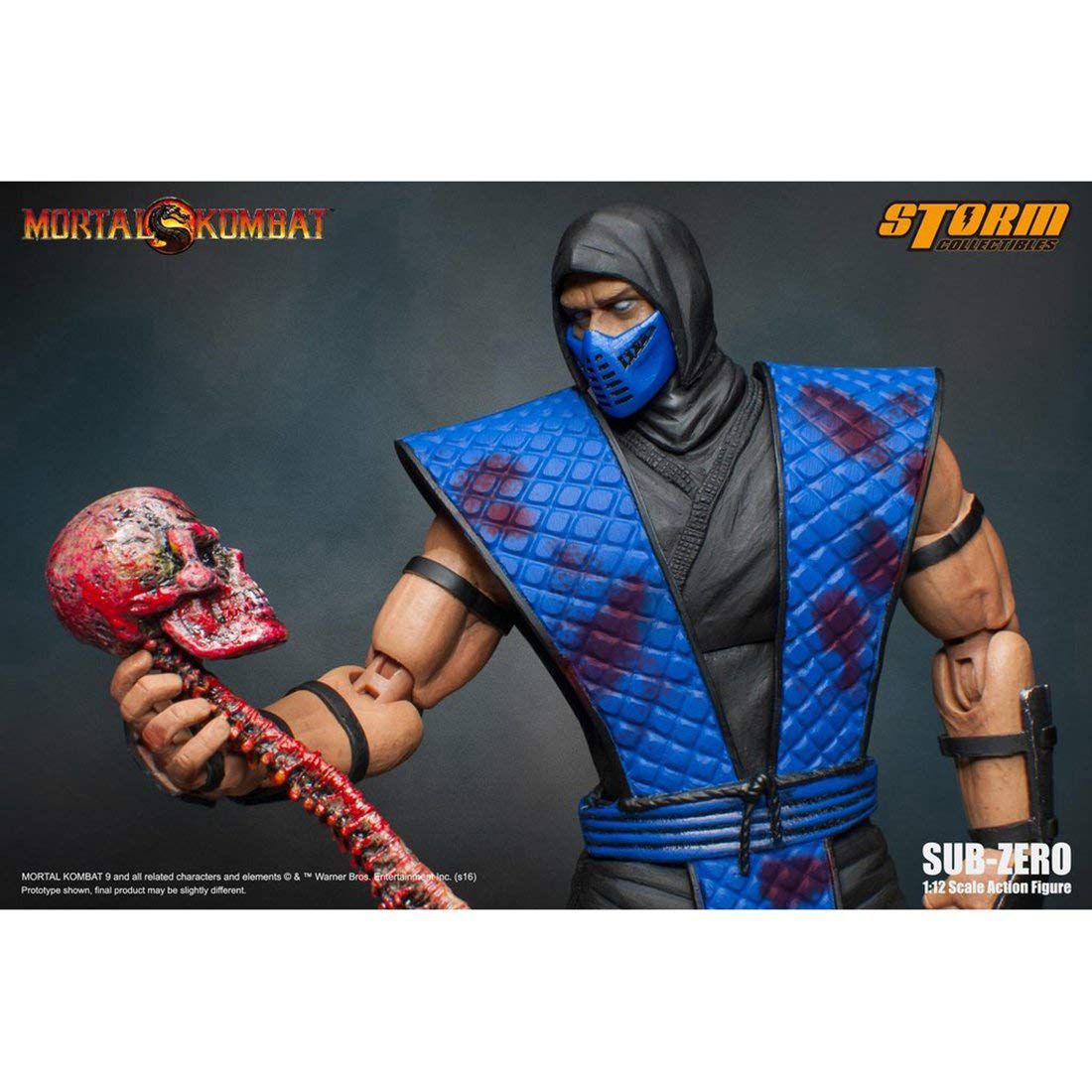 Action Figure Sub-Zero: Mortal Kombat Limited Edition (Escala 1/6