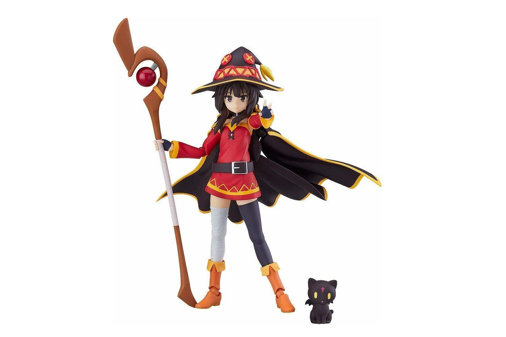 Sega original genuíno kono subarashii sekai ni shukufuku o satou kazuma  megumin 9cm mini exibição pcl