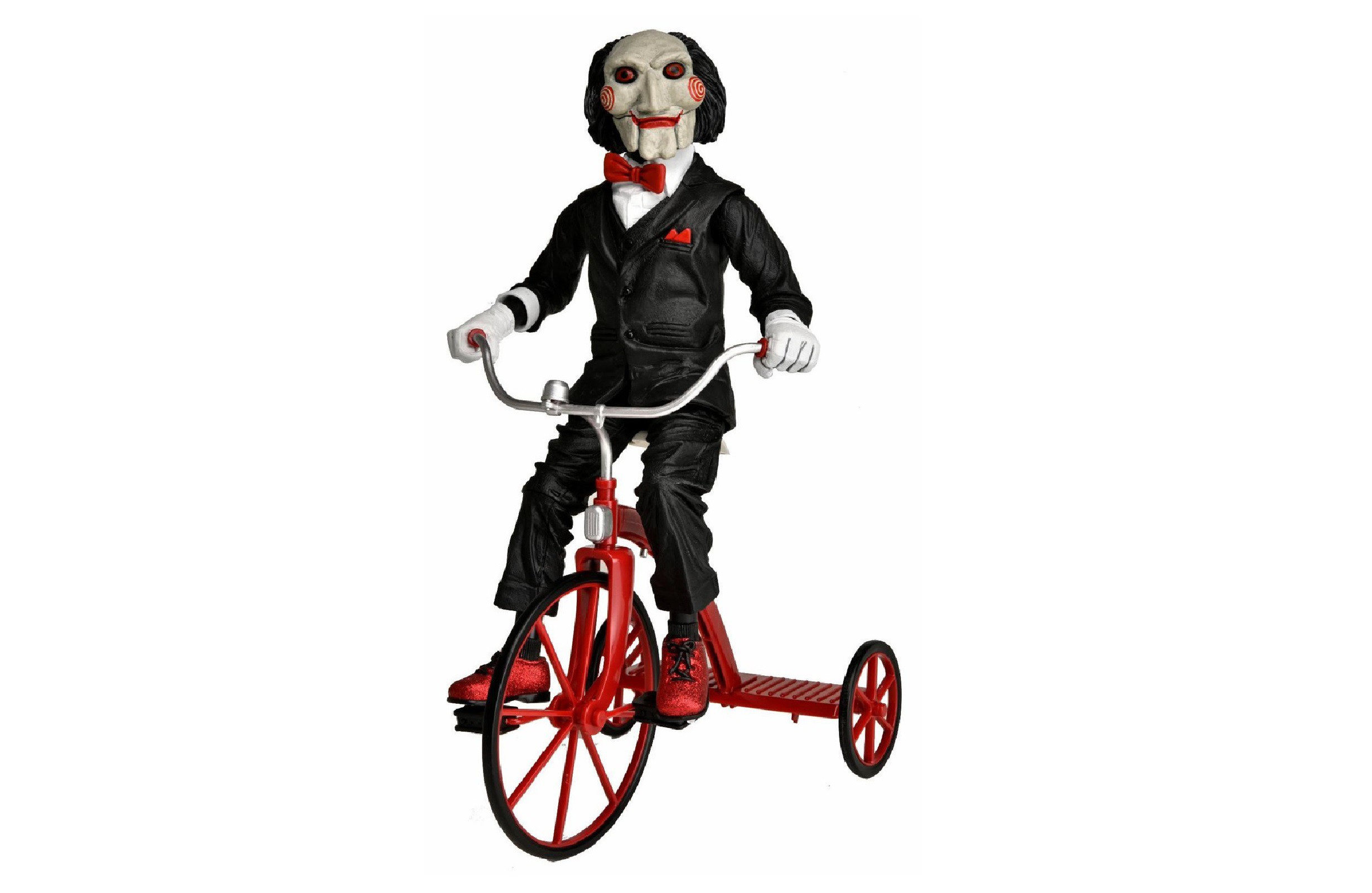 Billy com triciclo Jogos Mortais Neca - Prime Colecionismo - Colecionando  clientes, e acima de tudo bons amigos.