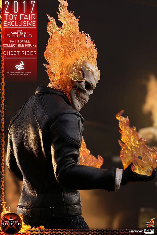 Ghost Rider Shield Toy Ghost Rider Agents of SHIELD Television Masterpiece Hot Toys Toy Fair ...
