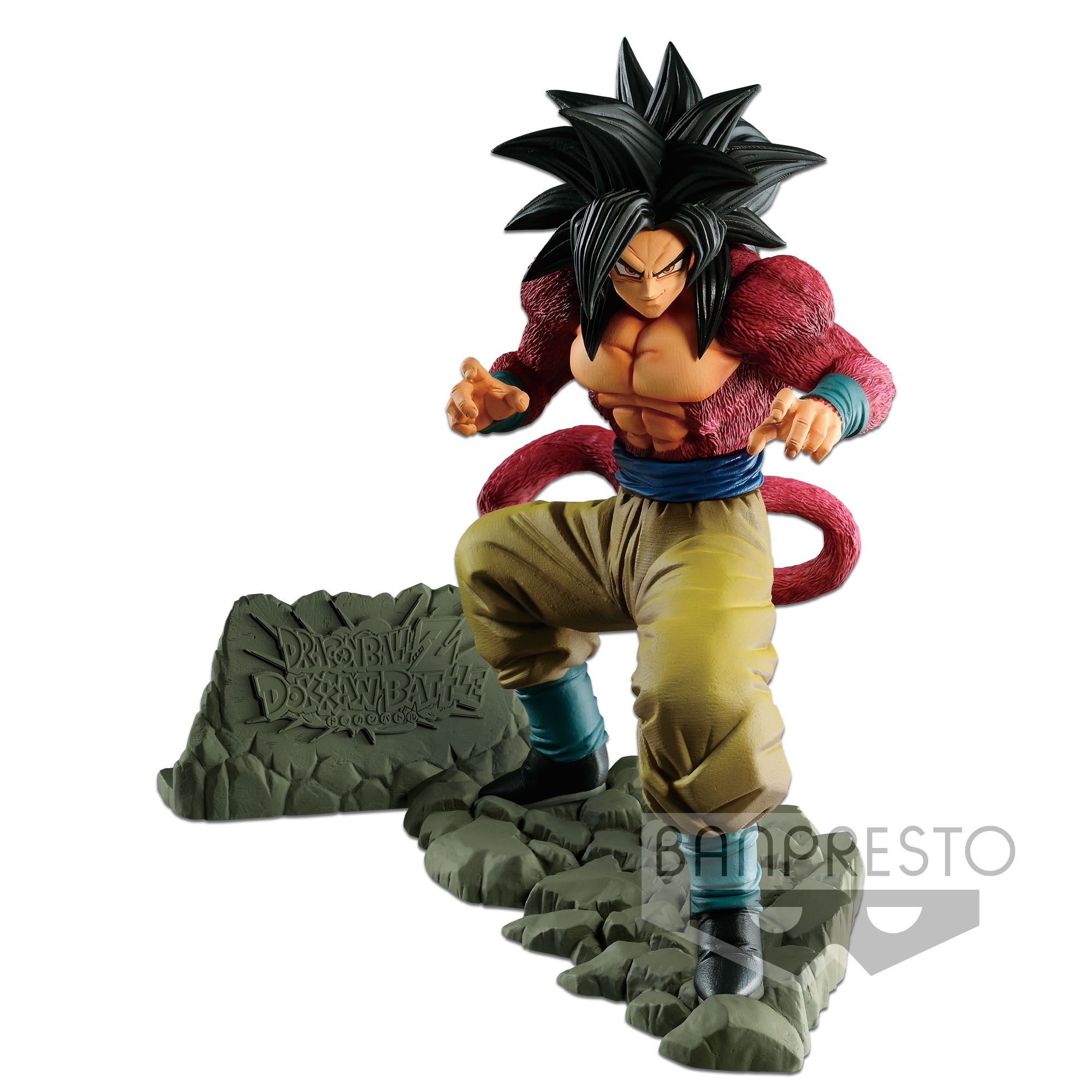 PRÉ VENDA Action Figure Goku Super Saiyan 4: Dragon Ball Super