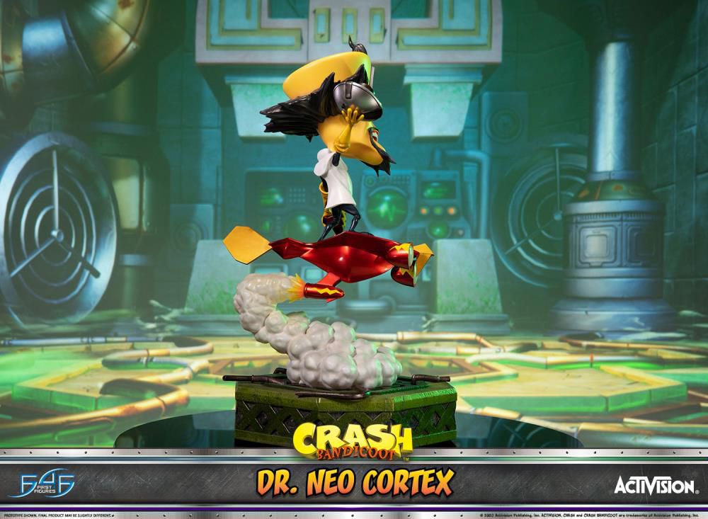 Dr. Neo Cortex Crash Bandicoot 3 First 4 Figures - Prime Colecionismo ...
