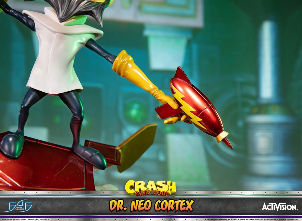 Dr. Neo Cortex Crash Bandicoot 3 First 4 Figures - Prime Colecionismo ...