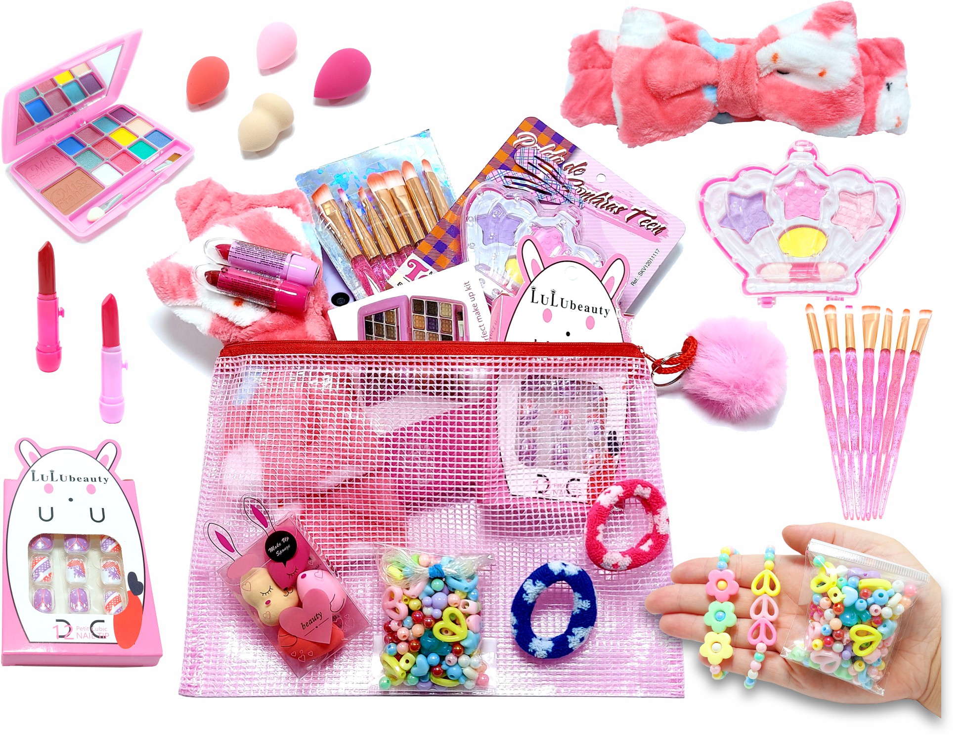 KIT DE MAQUIAGEM INFANTIL - PEQUENO - LITTLE BEAUTY