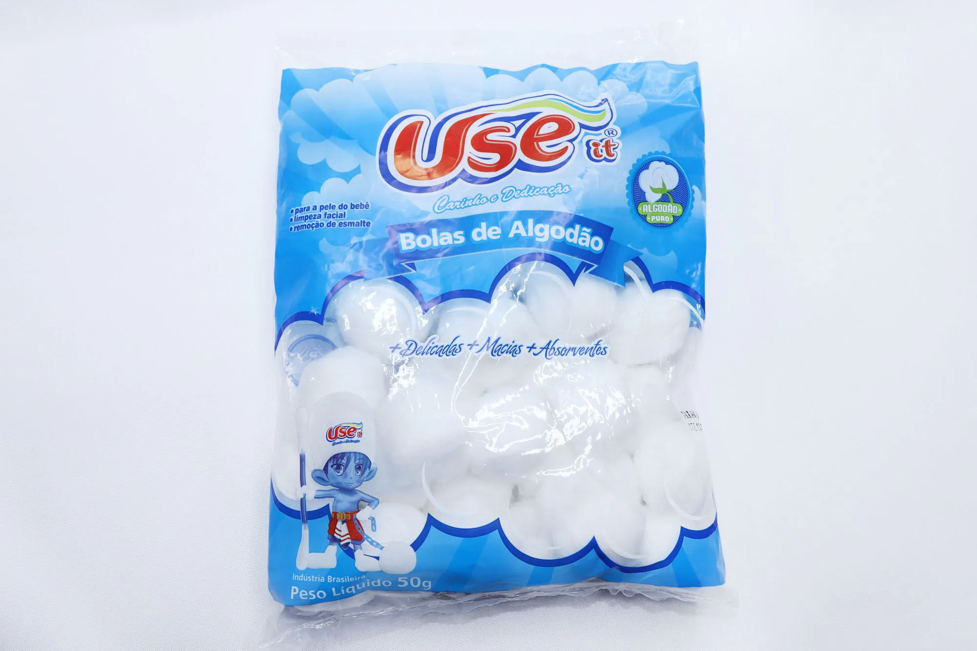 Using Bolas Algodão Bolas Use it 20g - FarmaViver - Farmácia Online 24 horas
