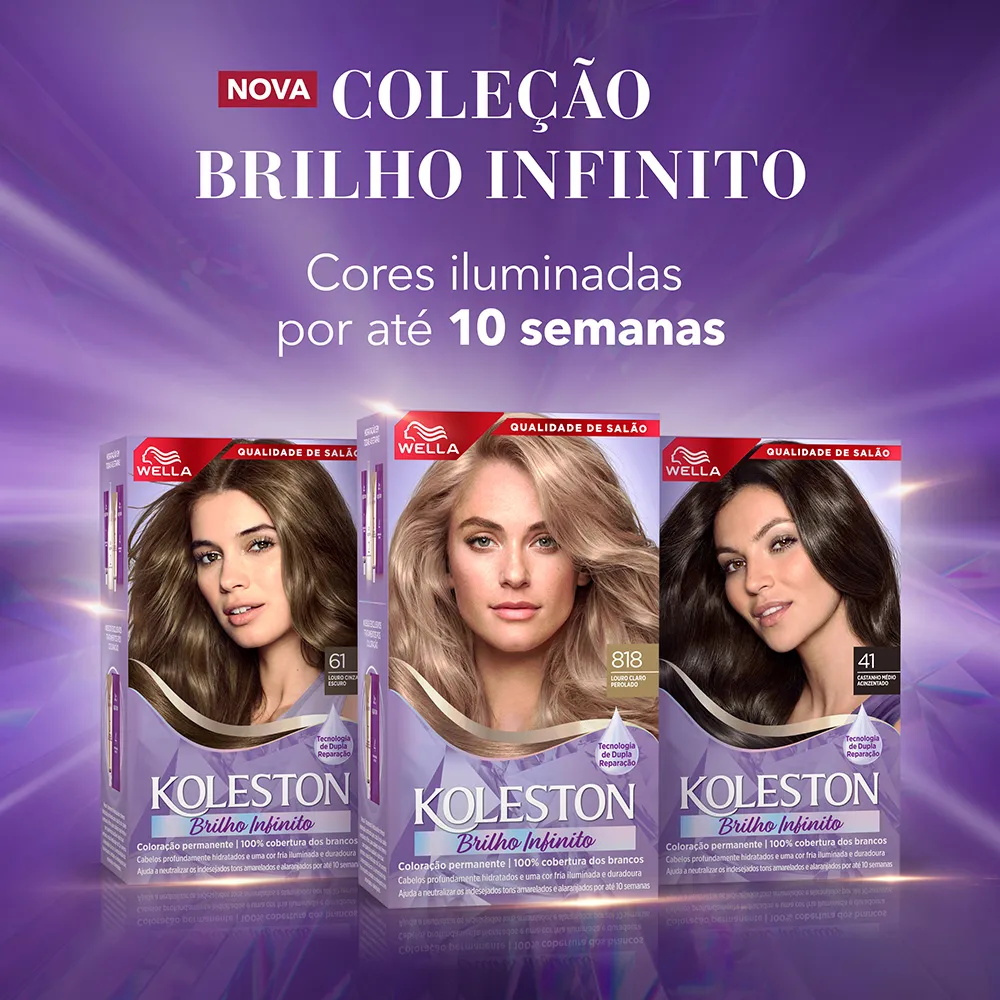 TINTURA KOLESTON 41 CASTANHO MEDIO ACINZENTADO - FarmaViver - Farmácia ...
