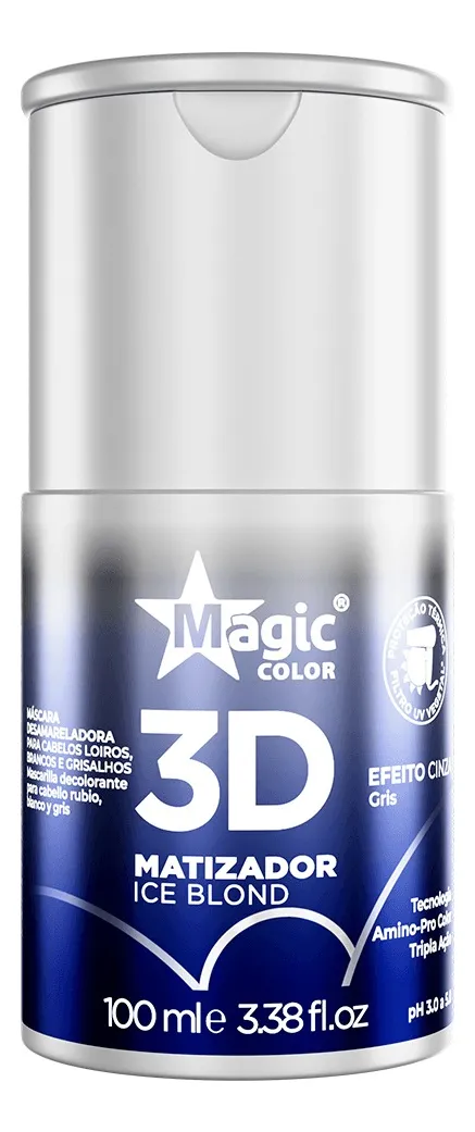 MAGIC COLOR GLOSS MATIZADOR 3D ICE BLOND 7898583343378