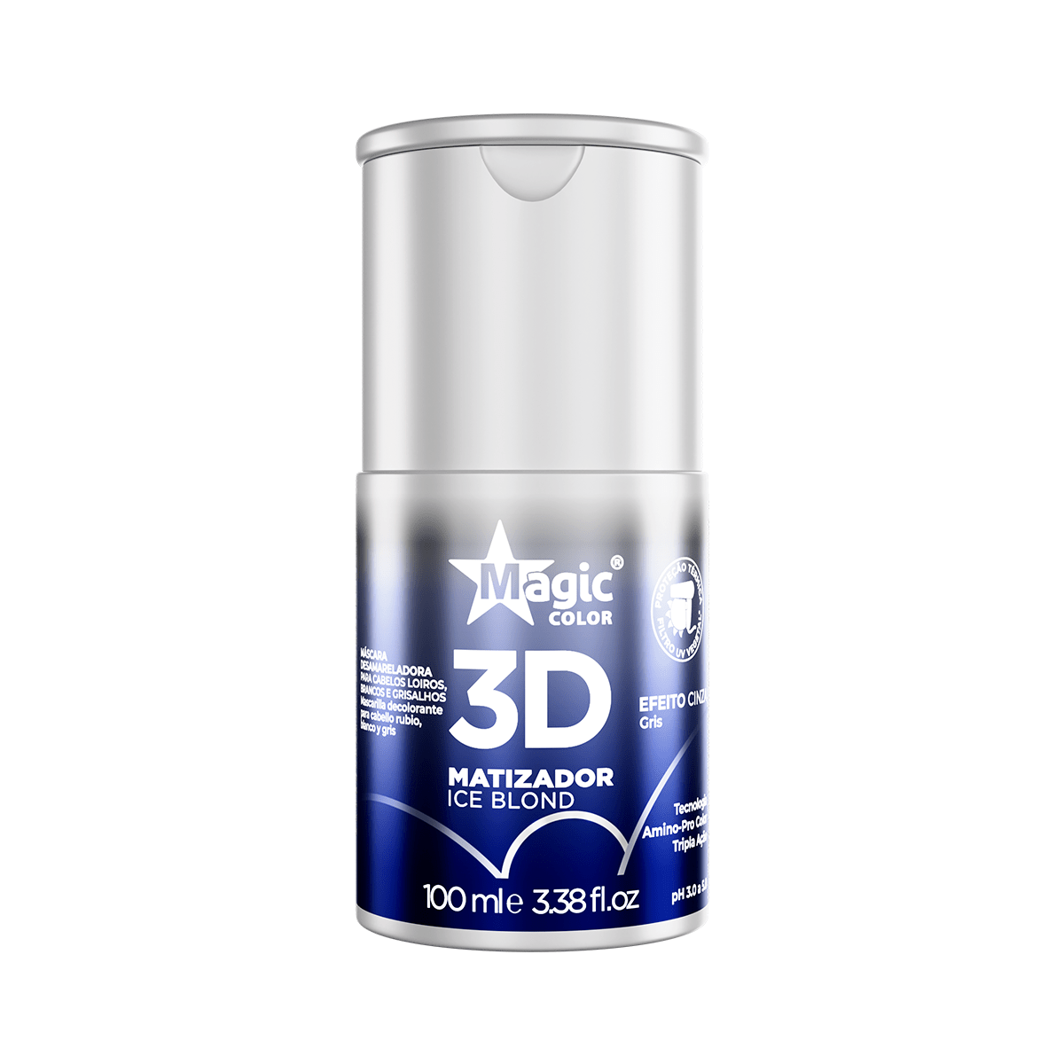 MAGIC COLOR GLOSS MATIZADOR 3D ICE BLOND 7898583343378