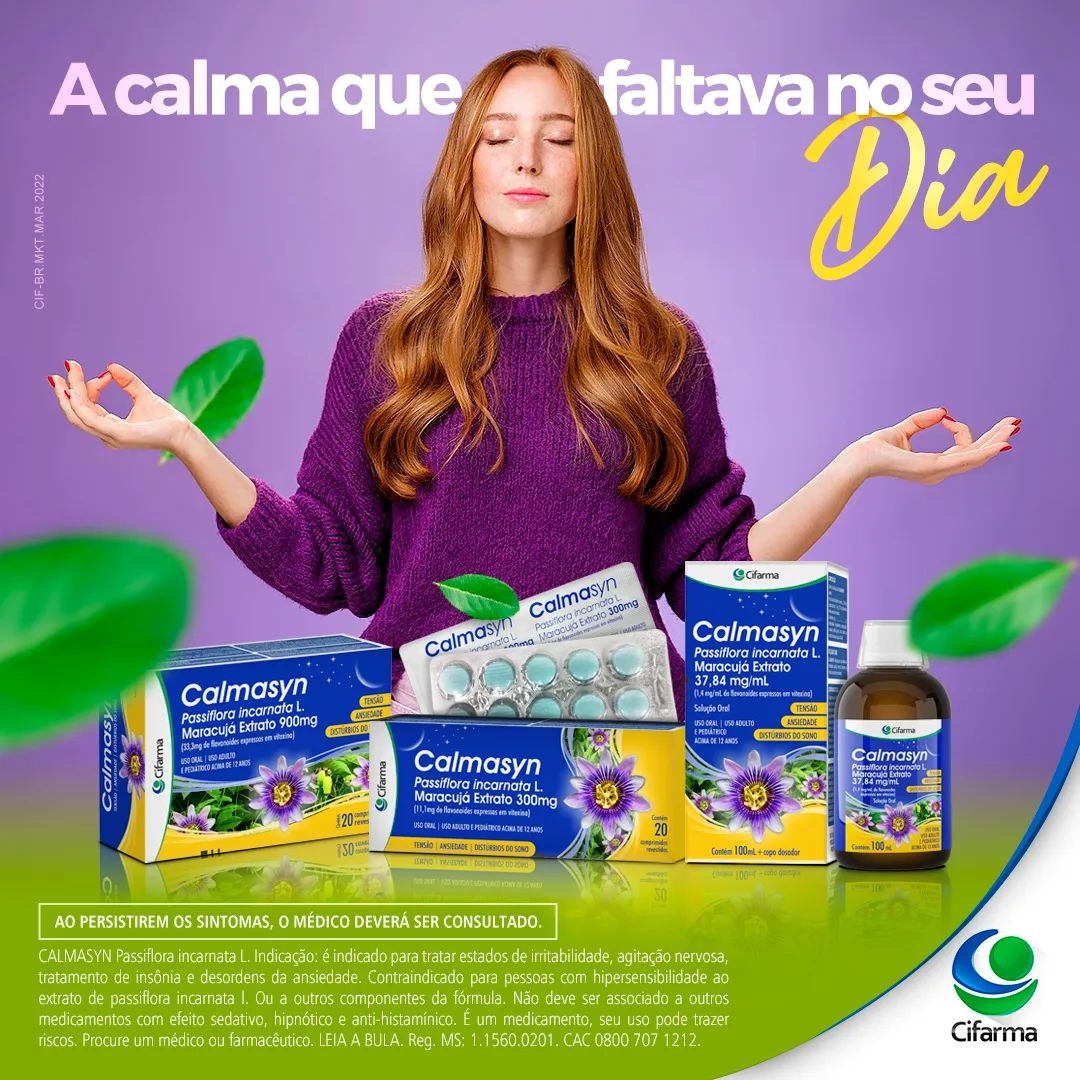 CALMASYN CALMANTE 7908020506560 - FarmaViver - Farmácia Online 24 horas