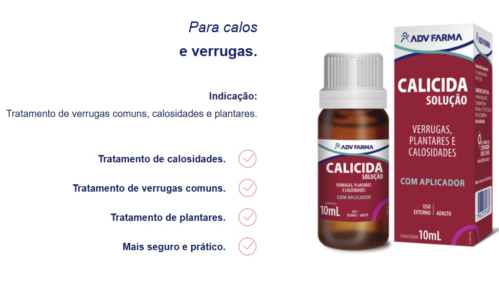 CALICIDA - FarmaViver - Farmácia Online 24 horas