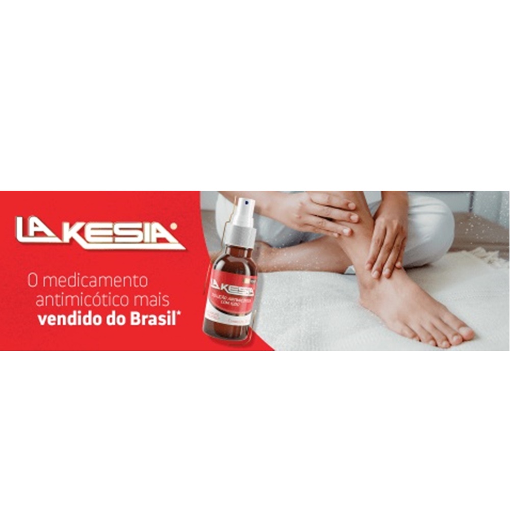 LAKESIA SOLUCAO ANTIMICOTICA 30ML 7898949409458 - FarmaViver - Farmácia ...