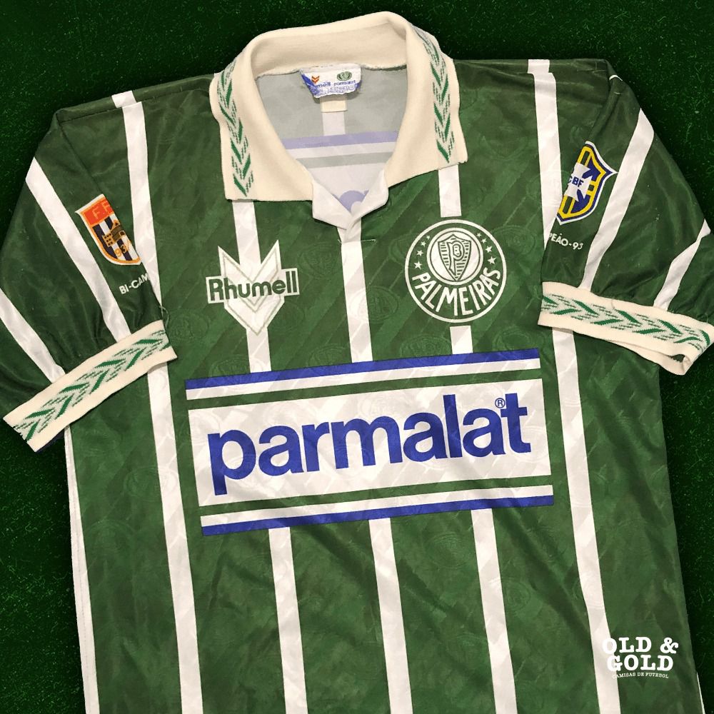 Camisa Palmeiras 1994/95 - G - Old & Gold