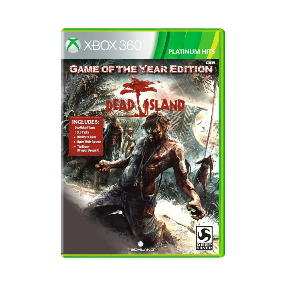 Jogo Dead Island - Platinum Hits Xbox 360 - Físico Original