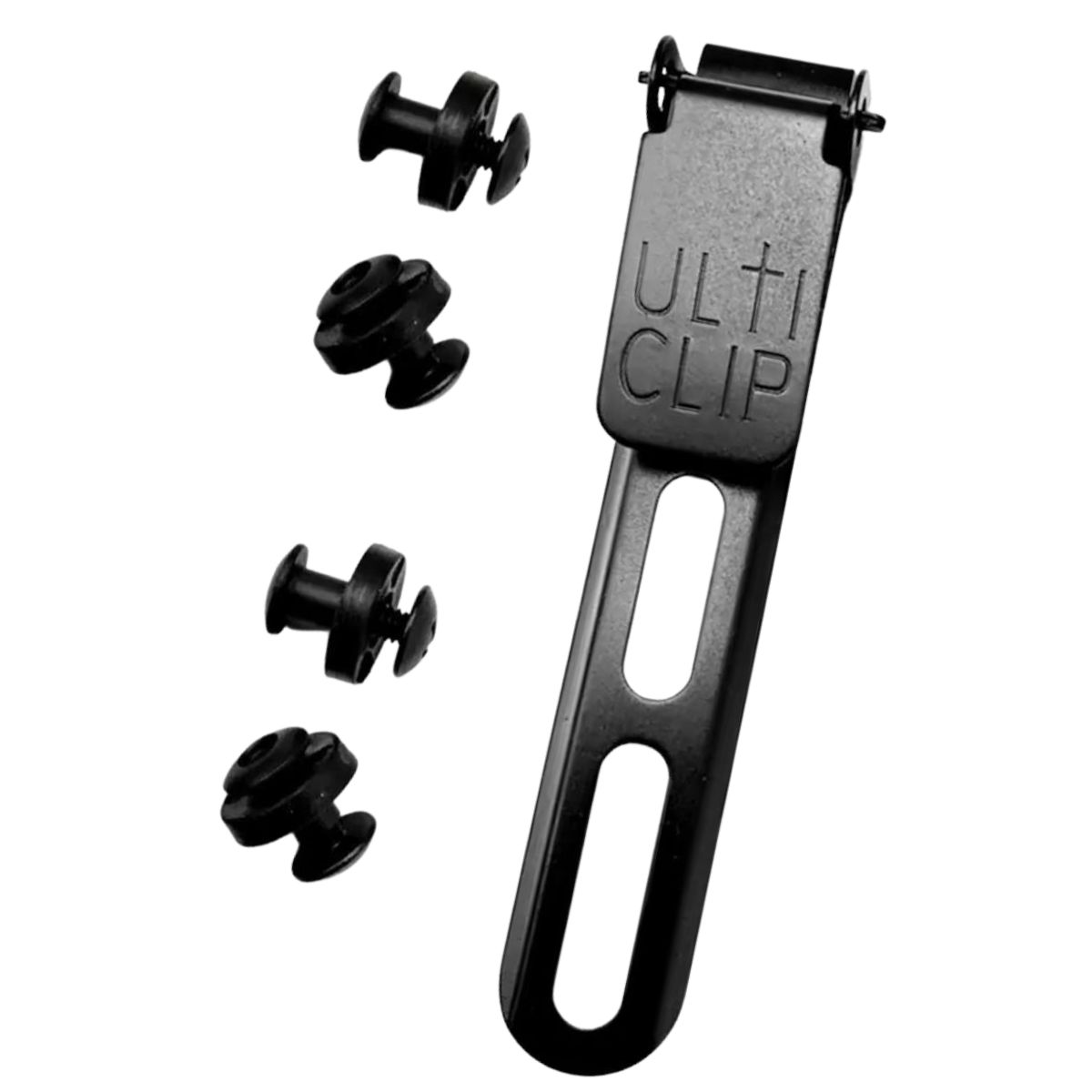 Universal Stainless Steel Bainha Back Clip, UT Clips, cintura Clip, bainha,  carregando, coldre, faca, acessórios, 1 peça