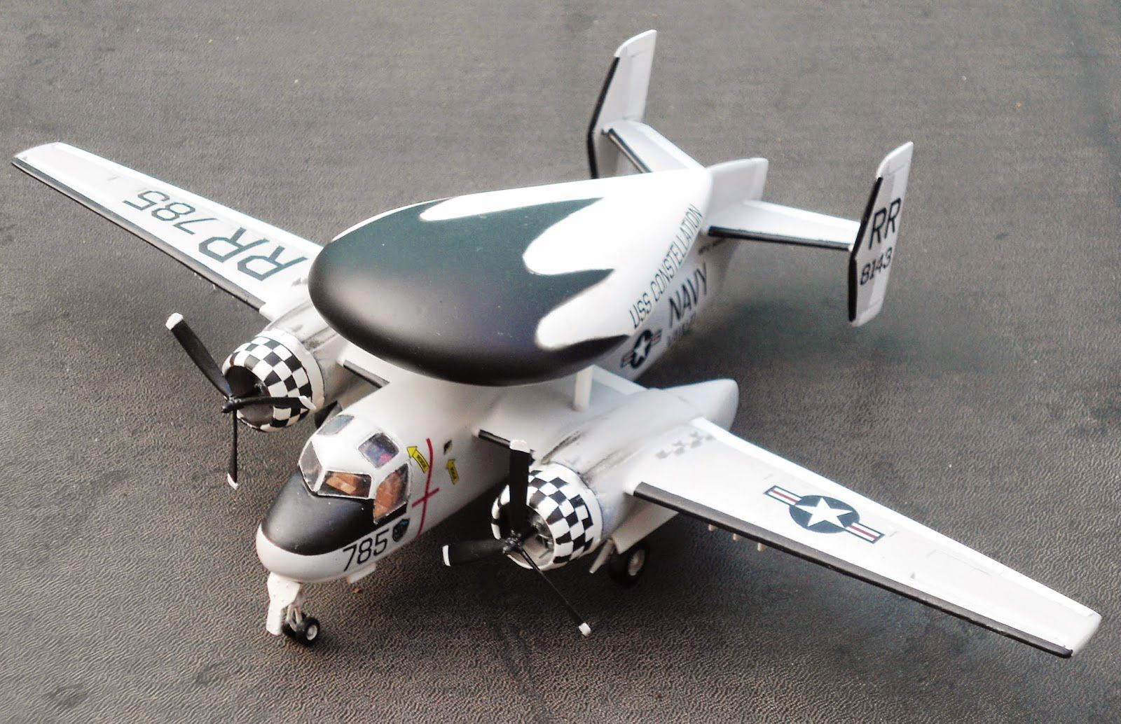 Grumman E-1 Tracer - USS Constellation - 1/72 - GIIC - BLIMPS