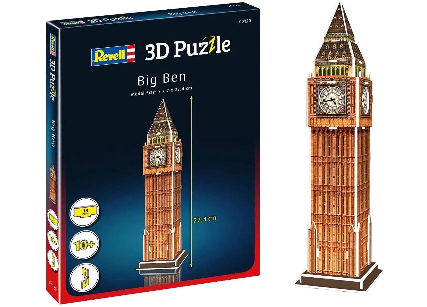 Quebra-cabeça 3D (3D Puzzle) Paisagens de Londres - Revell 00140 - BLIMPS