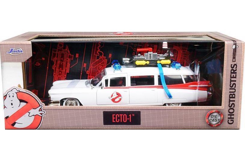 Cadillac Ghostbusters ECTO-1 Pink Slips – Jada Toys – Échelle 1/24