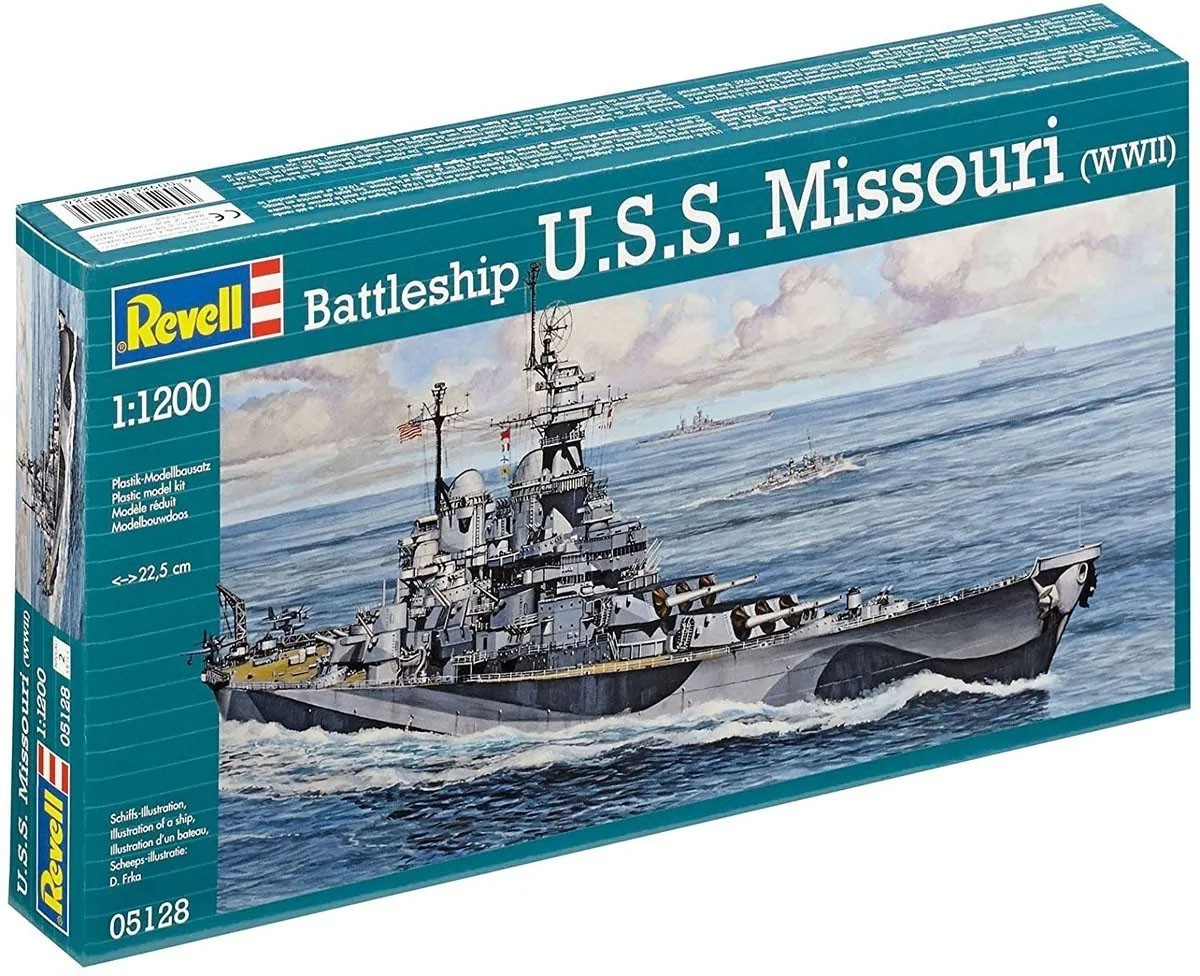 Revell 5092 - Maquette De Bateau - Uss Missouri MGZLR - Jeux