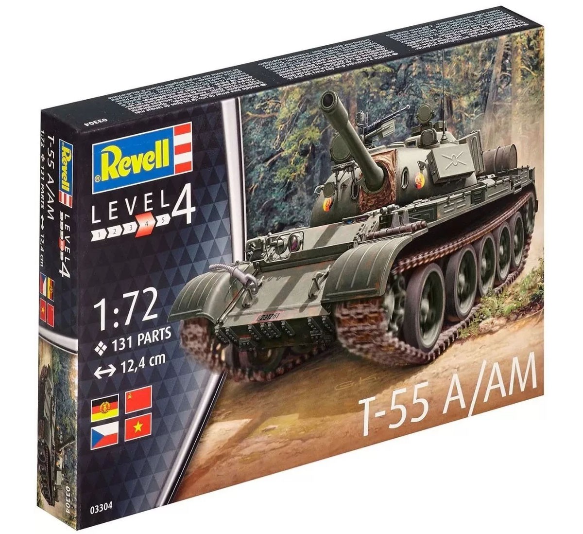 Maquette - Revell - T-55 A/AM - 1/72 - 03304 Maquette - Revell - T-55 A/AM - 1/72 - 03304