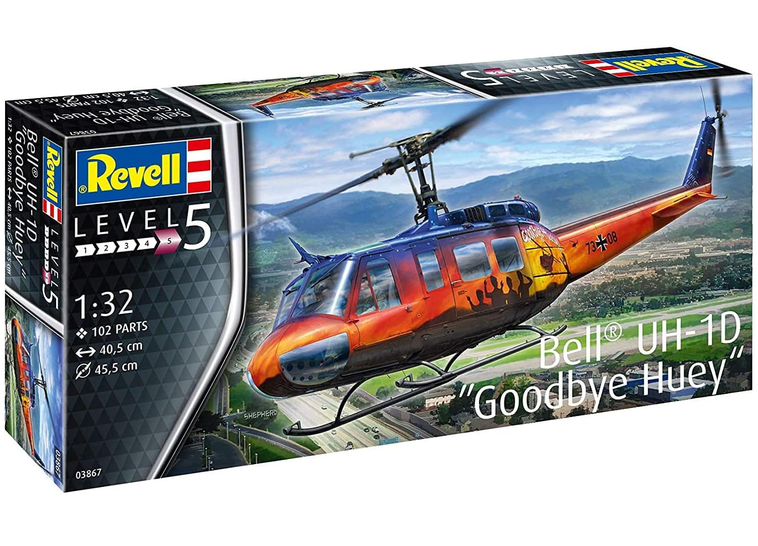 Revell 03867 - 1:32 Bell UH-1D "Goodbye Huey
