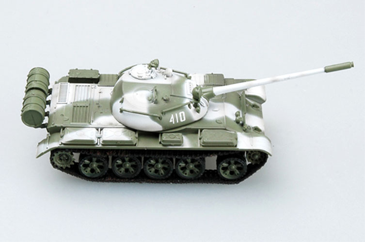 Easy Model 1/72 T-55 USSR Army Diecast Tank, 35026, Military Display Toy